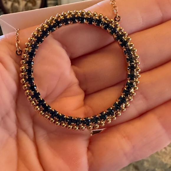 Sabika Global Color Circle Statement Necklace - Picture 4 of 12